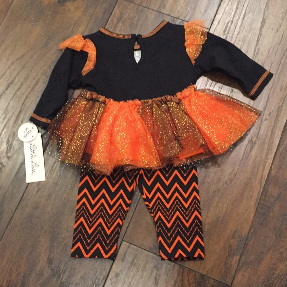Little Lass 2 Piece Halloween Unicorn Outfit